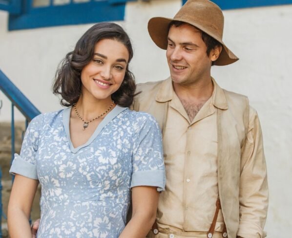 Débora Nascimento e Sergio Guizé