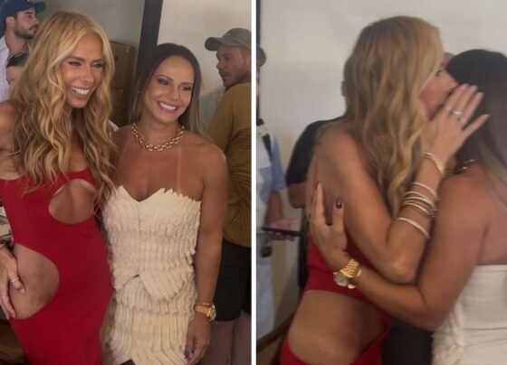 Adriane Galisteu e Viviane Araujo