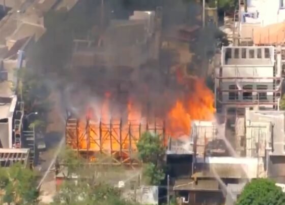 Até o momento, não há informações do que deu origem ao incêndio na Globo