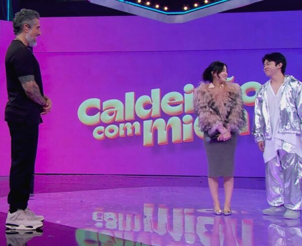 Jin em visita ao Caldeirão com Mion