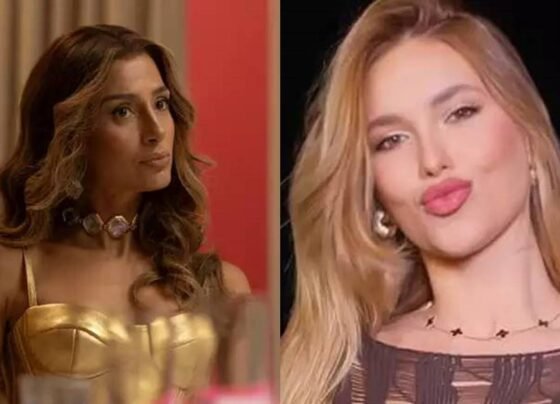 Lola, de Beleza Fatal, e Virginia Fonseca em montagem colorida - Metrópoles