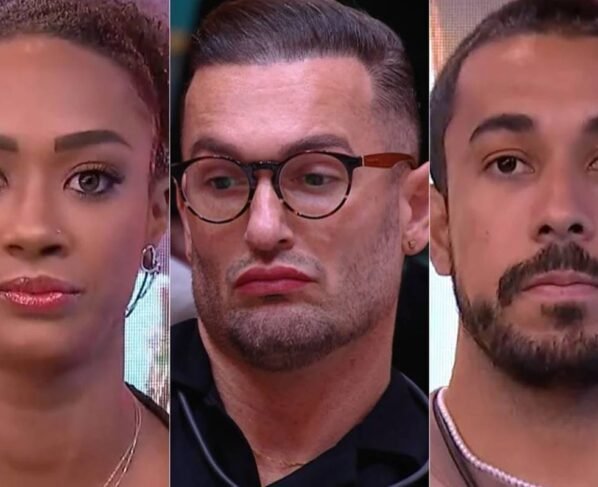 Aline, Diego e Maike