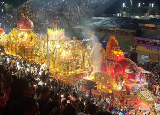 Unidos de Padre Miguel abriu os desfiles do Grupo Especial no Rio de Janeiro em 2025