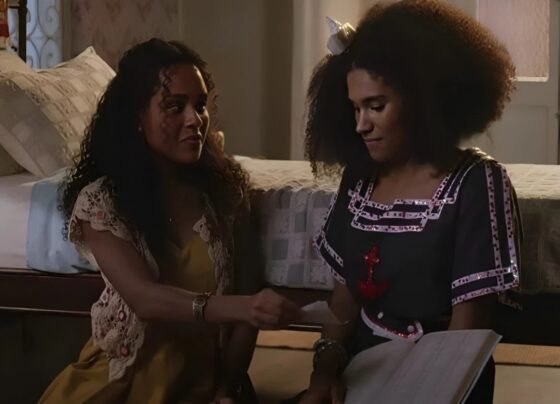 Garota do Momento - Beatriz (Duda Santos) e Glorinha (Mariana Sena)