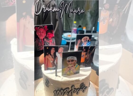 Storie do bolo que Oruam comemorou aniversário