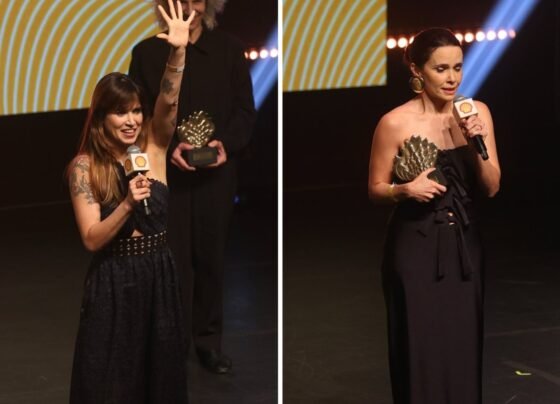Prêmio Shell - Mel Lisboa e Debora Falabella