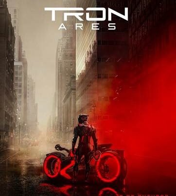 A person on a motorcycle with red lightsAI-generated content may be incorrect.