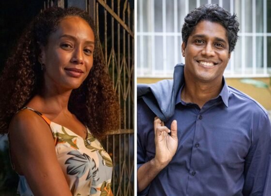 Taís Araujo e Breno da Matta