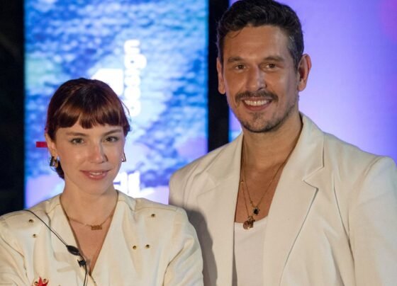 Solange (Alice Wegmann) e Renato (João Vicente de Carvalho) em "Vale Tudo" (Manoella Mello/Globo)