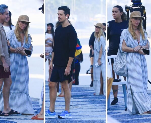 Carolina Dieckmann João Vicente de Castro e Alexandre Nero