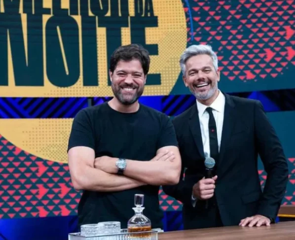 Ariel Jacobowitz e Otaviano Costa. Foto: Divulgação/Band