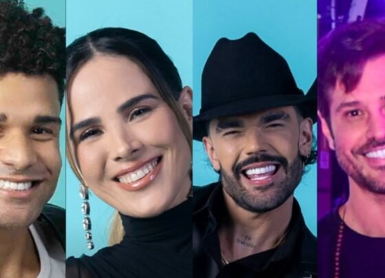 Lucas Leto, Wanessa Camargo, Luan Pereira e Dado Dolabella