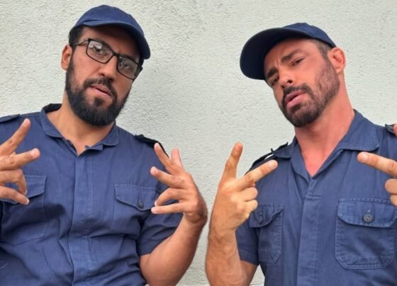 Cauã Reymond e Ricardo Teodoro - Instagram