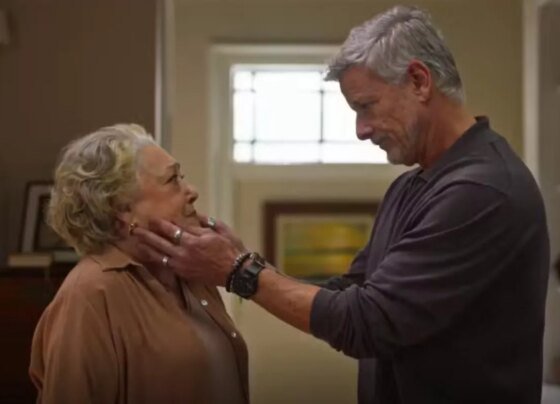 Jaques (Marcello Novaes) e Rosa (Suely Franco) em Dona de Mim