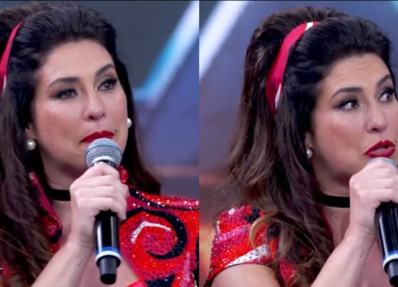 Fernanda Paes Leme na Dança dos Famosos