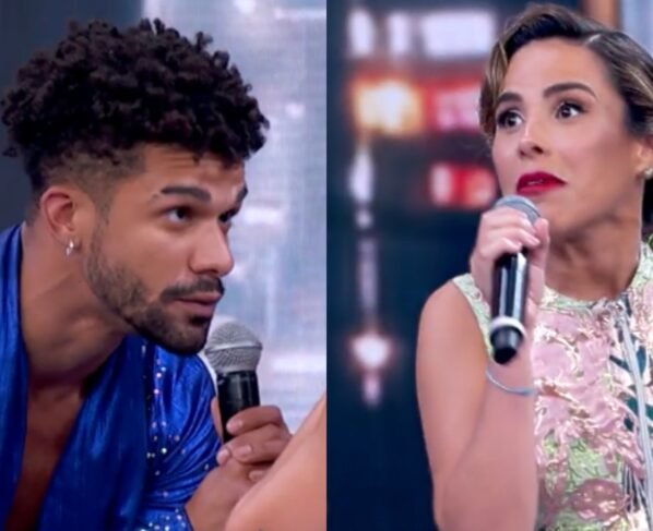 Lucas Leto e Wanessa Camargo, participantes da Dança dos Famosos