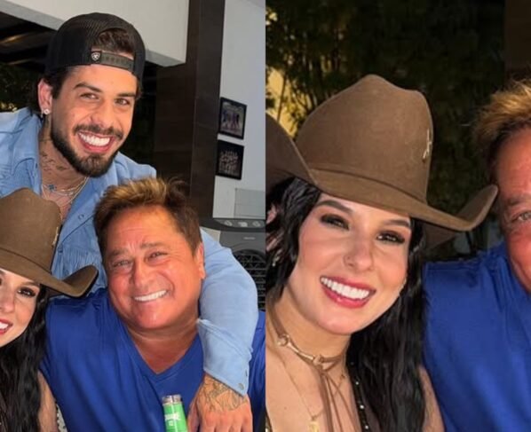 Ana Castela, Leonardo e Zé Felipe - Reprodução/Instagram