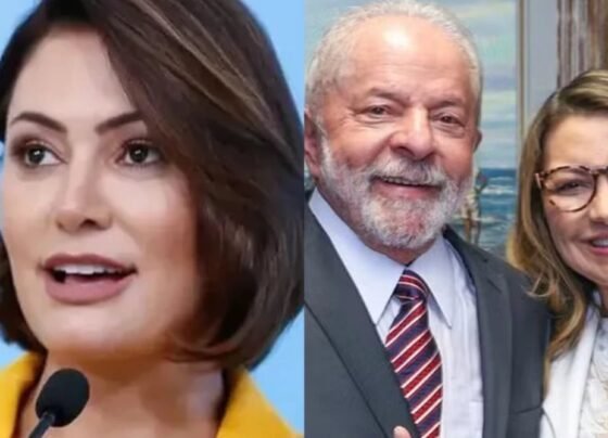 Michelle Bolsonaro, Lula e Janja