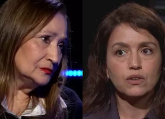 Sonia Abrão e Manuela Dias, autora de Vale Tudo