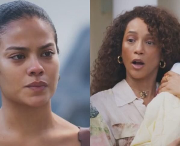 Fátima (Bella Campos) e Raquel (Taís Araujo) de Vale Tudo