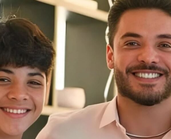 Yhudy e o pai, o cantor Wesley Safadão - Reprodução/redes sociais