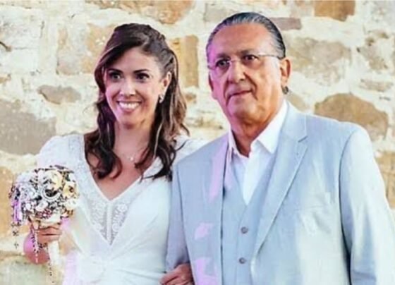 Galvão Bueno E filha mais velha - Reprodução/Instagram