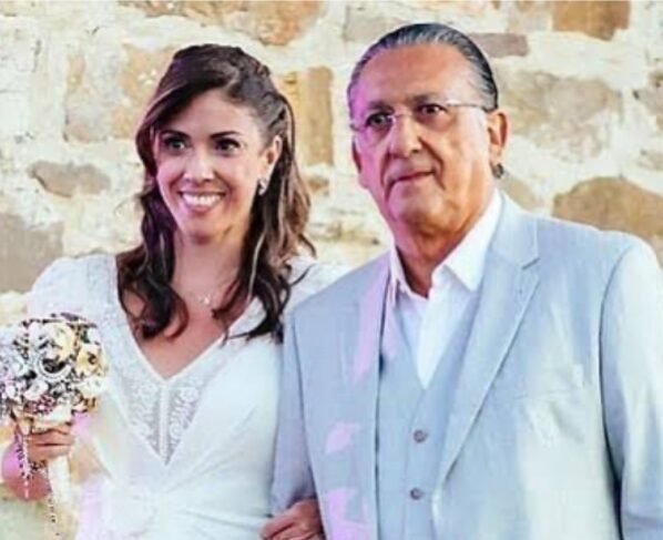 Galvão Bueno E filha mais velha - Reprodução/Instagram