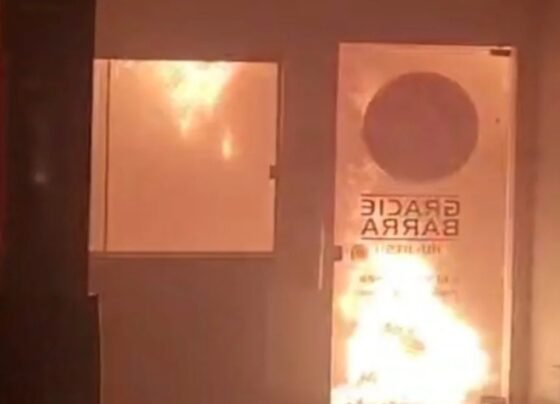 Gracie Barra pega fogo (Divulgação)