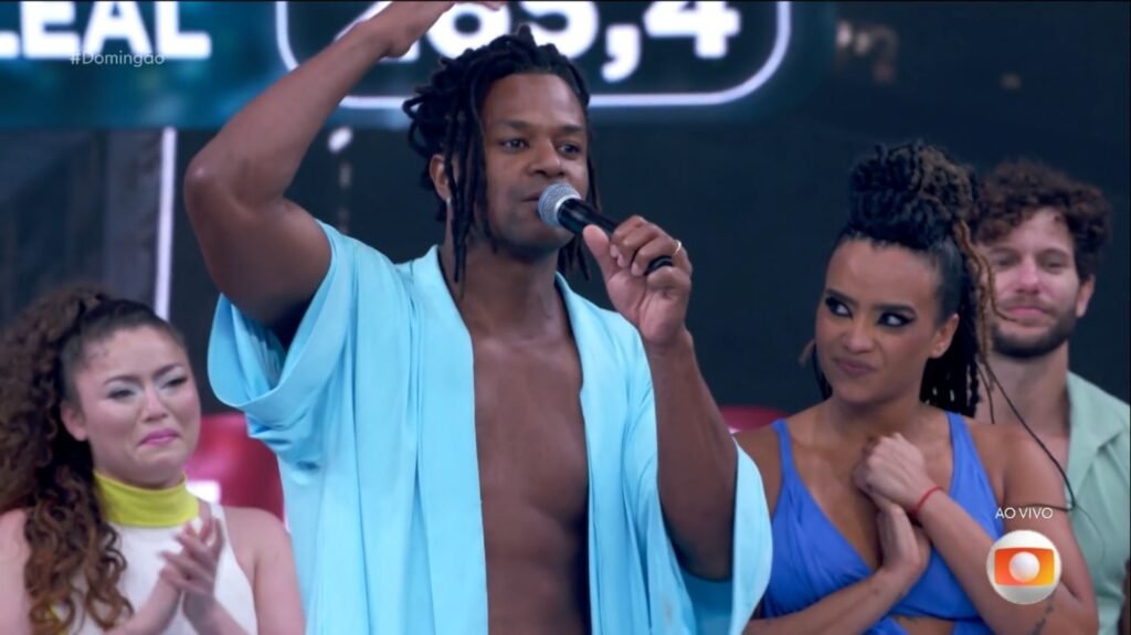 David Junior na Dança dos Famosos, do Domingão