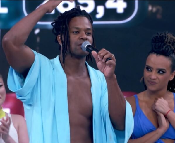 David Junior na Dança dos Famosos, do Domingão
