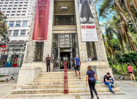 Homens armados invadem Biblioteca Mário de Andrade e levam obras de arte (Divulgação)