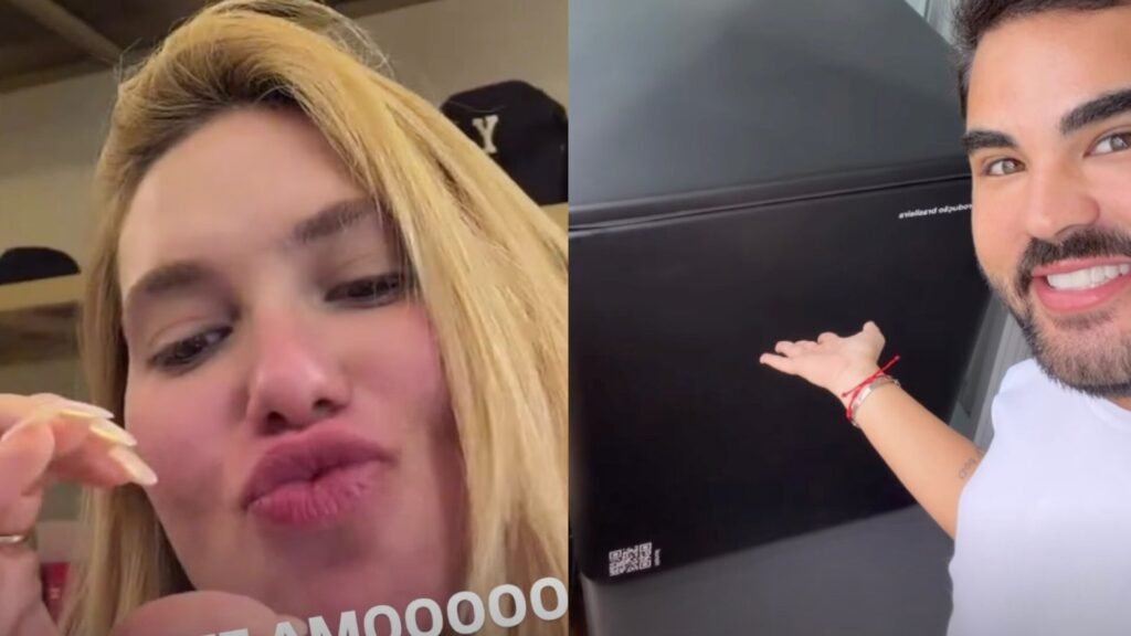 Virginia Fonseca e Lucas Guedez