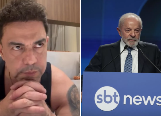 Zezé Di Camargo pede para que SBT não exiba especial de Natal após visita de Lula