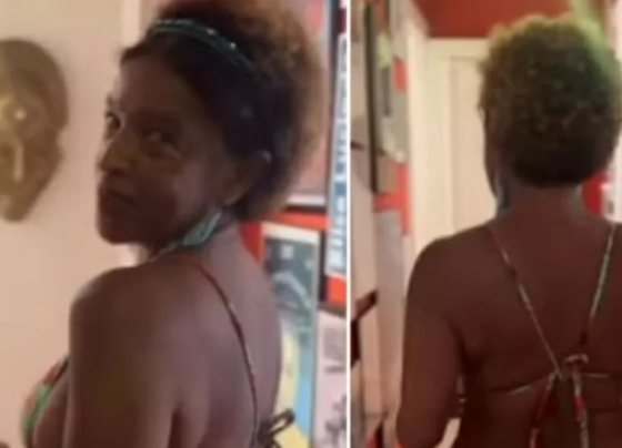 Aos 67 anos, Elisa Lucinda surge de biquíni e impressiona a web: 'Sem filtros'