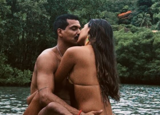 Mell Muzzillo e Marcello Melo Jr. curtem passeio romântico em rio - Reprodução/Instagram