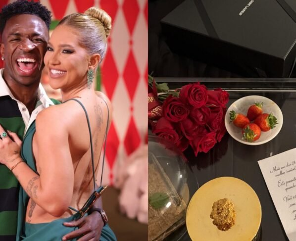 Veja os detalhes da surpresa de Vini Jr. para Virginia para celebrar 3 meses de namoro - Reprodução/Instagram