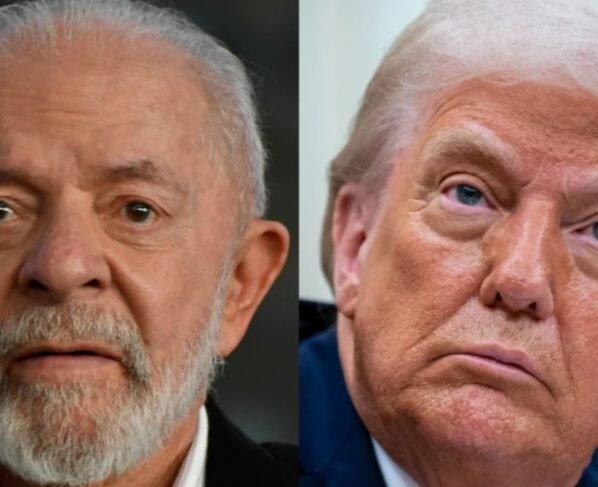 Lula e Donald Trump - Crédito: Getty Images/BBC