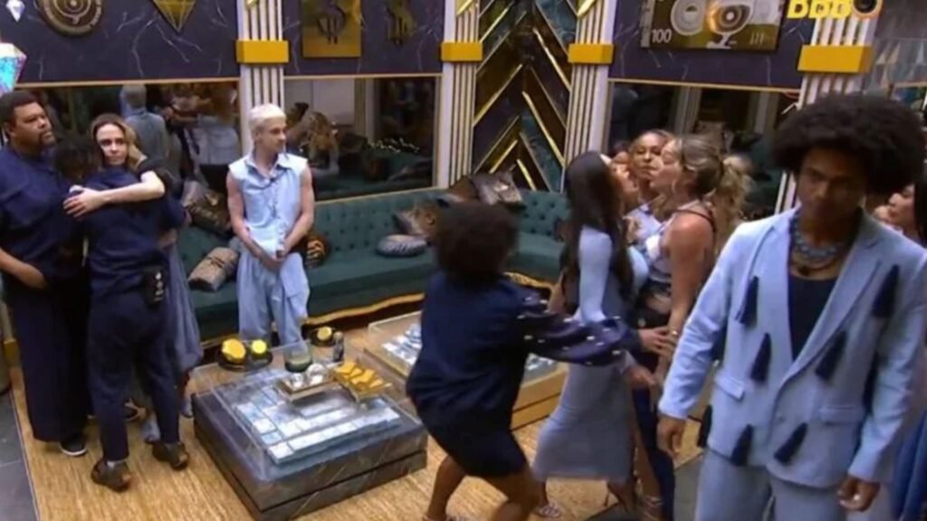 Web pede expulsão de Jordana após briga com Samira - Reprodução/Globo