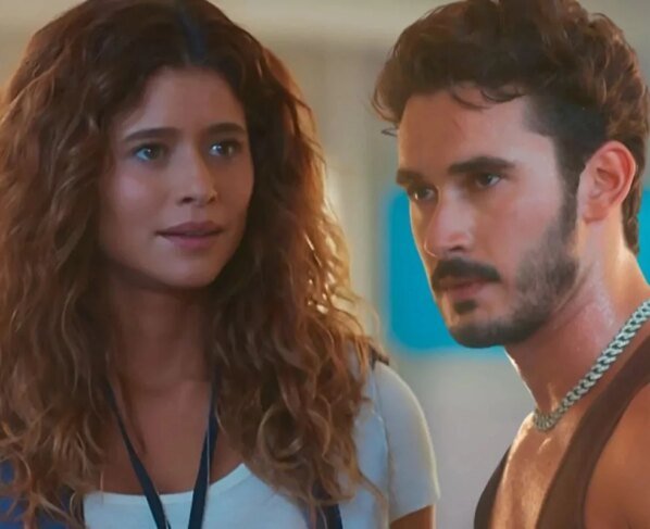 Agrado Garcia (Isadora Cruz) e João Raul (Filipe Bragança)