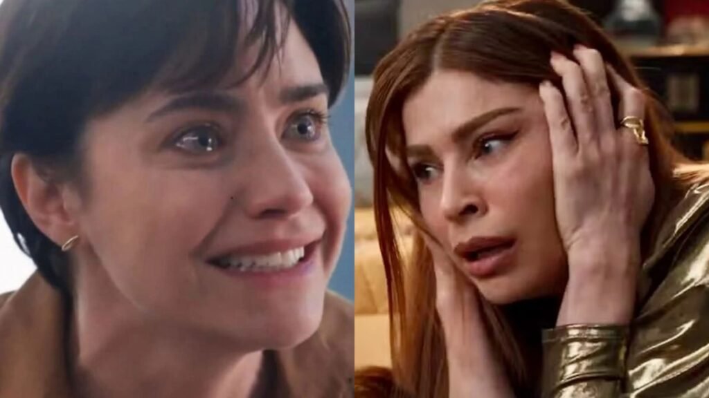 Samira (Fernanda Vasconcellos) e Arminda (Grazi Massafera) de Três Graças