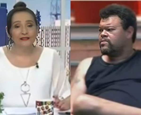 Sonia Abrão e Babu Santana