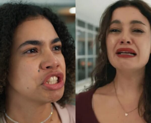 Joélly (Alana Cabral) e Gerluce (Sophie Charlotte) de Três Graças