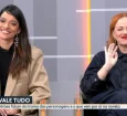 Ingrid Gaigher e Karine Teles. Foto: Reprodução/Globo