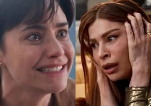 Samira (Fernanda Vasconcellos) e Arminda (Grazi Massafera) de Três Graças